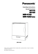 Предварительный просмотр 1 страницы Panasonic MIR-H163 Series Operating Instructions Manual