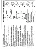 Preview for 2 page of Panasonic MJ-66PRA Operation Instructions