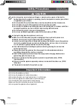 Preview for 5 page of Panasonic MJ-CB600 Operating Instructions Manual