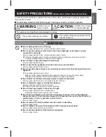 Preview for 3 page of Panasonic MJ-DJ01 Operating Instructions Manual