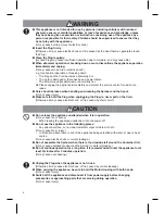 Preview for 4 page of Panasonic MJ-DJ01 Operating Instructions Manual