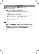 Preview for 4 page of Panasonic MJ-DJ01S Operating Instructions Manual