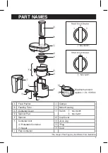 Предварительный просмотр 5 страницы Panasonic MJ-DJ01S Operating Instructions Manual