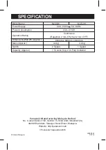 Preview for 12 page of Panasonic MJ-DJ01S Operating Instructions Manual