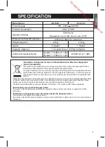 Preview for 13 page of Panasonic MJ-DJ01SXE Operating Instructions Manual