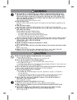 Preview for 4 page of Panasonic MJ-DJ31 Operating Instructions Manual