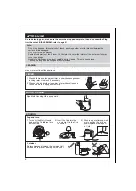 Предварительный просмотр 8 страницы Panasonic MJ-H100 Operating Instructions Manual