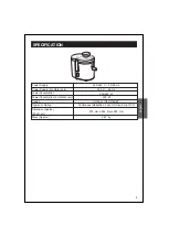 Предварительный просмотр 9 страницы Panasonic MJ-H100 Operating Instructions Manual