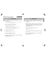 Preview for 4 page of Panasonic MJ-L500 Operating Instructions Manual