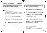 Preview for 3 page of Panasonic MJ-L500SXC Operating Instructions Manual