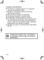 Preview for 186 page of Panasonic MJ-L501 Operating Instructions Manual