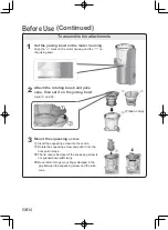 Preview for 14 page of Panasonic MJ-L700 Operating Instructions Manual