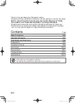 Preview for 2 page of Panasonic MK-CM300 Operating Instructions Manual