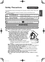 Предварительный просмотр 3 страницы Panasonic MK-CM300 Operating Instructions Manual