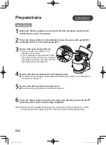 Предварительный просмотр 8 страницы Panasonic MK-CM300 Operating Instructions Manual