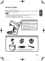 Предварительный просмотр 11 страницы Panasonic MK-CM300 Operating Instructions Manual