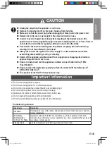 Preview for 5 page of Panasonic MK-F310 Operating Instructions Manual