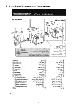 Preview for 3 page of Panasonic MK-G1350PWTX Service Manual