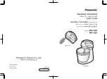 Preview for 1 page of Panasonic MK-GH1 Operating Instructions Manual