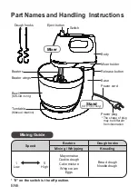 Preview for 6 page of Panasonic MK-GH3 Operating Instructions Manual