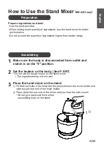 Preview for 9 page of Panasonic MK-GH3 Operating Instructions Manual