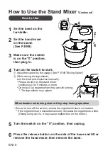 Preview for 10 page of Panasonic MK-GH3 Operating Instructions Manual