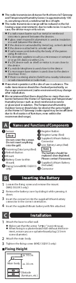 Preview for 3 page of Panasonic MKG1301913 User Manual