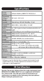 Preview for 4 page of Panasonic MKG1301913 User Manual