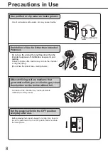 Preview for 8 page of Panasonic MLS-3751 Operating Instructions Manual