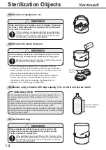 Preview for 14 page of Panasonic MLS-3751 Operating Instructions Manual