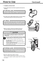 Preview for 16 page of Panasonic MLS-3751 Operating Instructions Manual