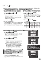 Preview for 21 page of Panasonic MLS-3751 Operating Instructions Manual