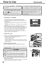 Preview for 22 page of Panasonic MLS-3751 Operating Instructions Manual