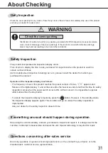 Preview for 31 page of Panasonic MLS-3751 Operating Instructions Manual