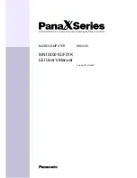 Panasonic MN103001G/F01K User Manual предпросмотр