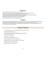 Preview for 2 page of Panasonic MN34112 Manual