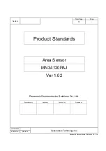 Preview for 1 page of Panasonic MN34120PAJ Manual