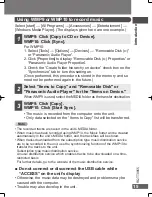 Preview for 15 page of Panasonic MP010W - Digital Player - Flash 1 GB Operating Instructions Manual