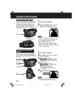 Preview for 20 page of Panasonic MultiCam PV-DV202-K Operating Instructions Manual