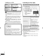 Preview for 12 page of Panasonic MW10 - 9.0" - Digital Photo frame Operating Instructions Manual