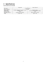 Preview for 3 page of Panasonic MX-101SG1WTM Service Manual