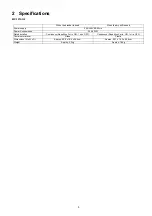 Preview for 3 page of Panasonic MX-151SG2WTB Service Manual