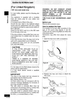 Preview for 4 page of Panasonic MX-AC210 Operating Instructions Manual