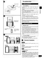 Preview for 5 page of Panasonic MX-AC210 Operating Instructions Manual