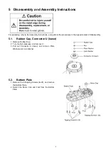 Preview for 7 page of Panasonic MX-AC210 Service Manual