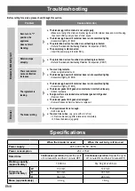 Предварительный просмотр 9 страницы Panasonic MX-EX1081 Operating Instructions Manual