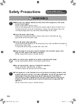 Предварительный просмотр 4 страницы Panasonic MX-GS1 Operating Instructions Manual