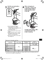 Предварительный просмотр 13 страницы Panasonic MX-GS1 Operating Instructions Manual