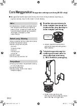 Предварительный просмотр 48 страницы Panasonic MX-GS1 Operating Instructions Manual