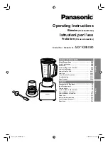 Panasonic MX-KM5080 Operating Instructions Manual preview